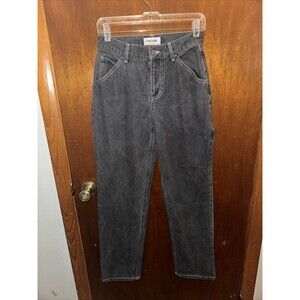 RSQ Womens Black Carpenter Denim Jeans Size 25